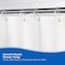 Kenney Mfg Rust-Proof Smooth Plastic Shower Curtain Rings, Set of 12, Clear KN61218V2 - alternate 2